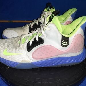 Nike Kd Trey 5 VII GS Big Kids Lime Green Basketball Sneakers, Sz, 6.5-US.